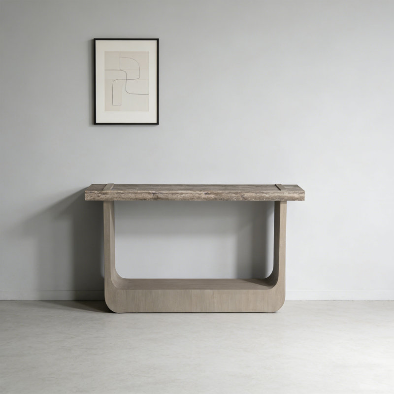 Console Retro Minimalist Art, H 31,89 po x l 47,24 po x P 15,75 po