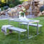 Banc de pique-nique en aluminium Clearbrook