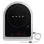 Contemporary Portable Induction Cooker in Matte Black-1982437688