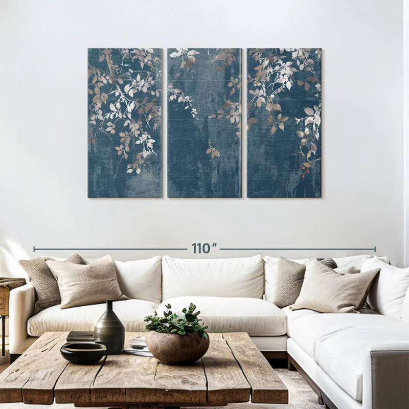 Jardin japonais Harnek Indigo, H 48 po x l 74 po