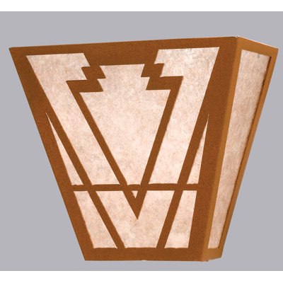 Applique murale encastrée 1 lumière Southwest Arrowhead