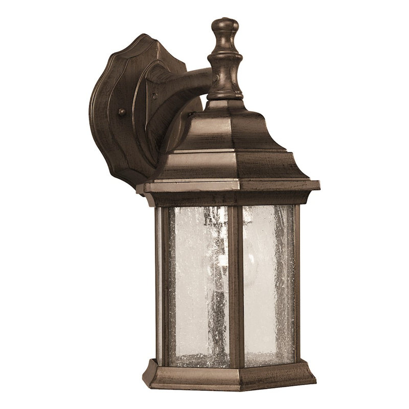 Lanterne murale d'extérieur Anaceli, Bronze vieilli