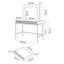 Dressing Table with Mirror
