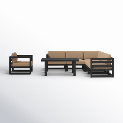 Ensemble de sièges sectionnels Smith 7 pièces avec coussins Sunbrella®