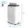 BLACK+DECKER 8,000 BTU Portable Air Conditioner with Remote Control, White