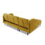 Brutus Velvety Reversible Corner Sofa Bed-85638094