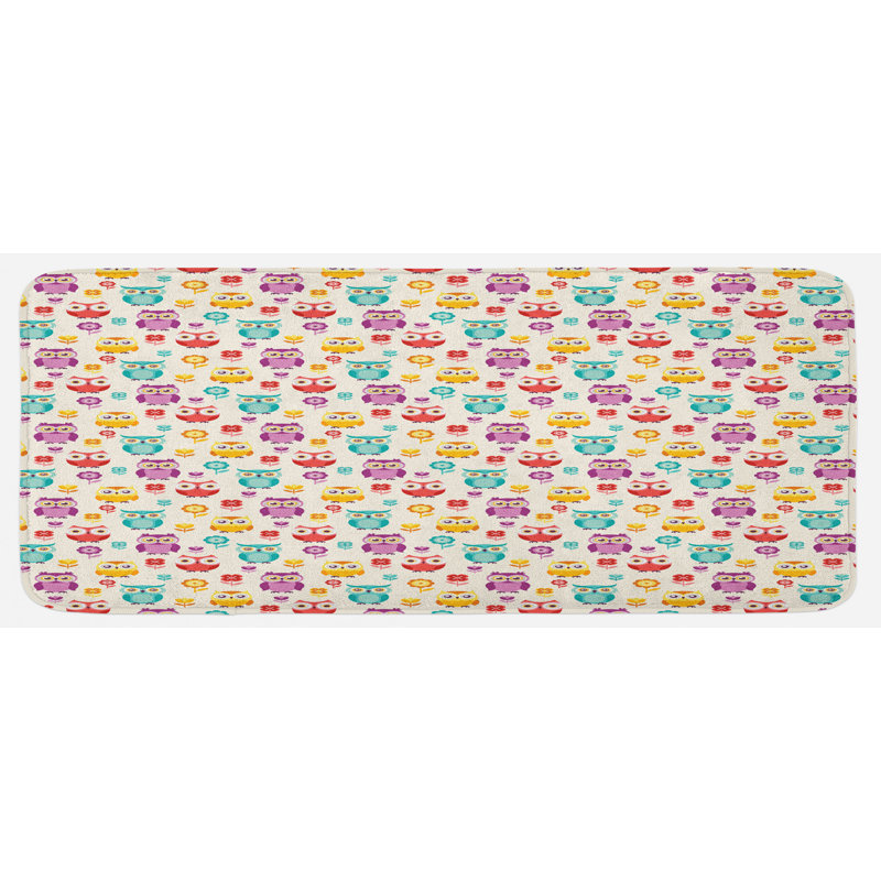 Tapis de cuisine Owls