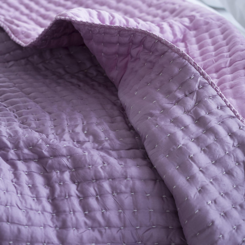 Chenevard Damson & Magenta Quilt, Queen