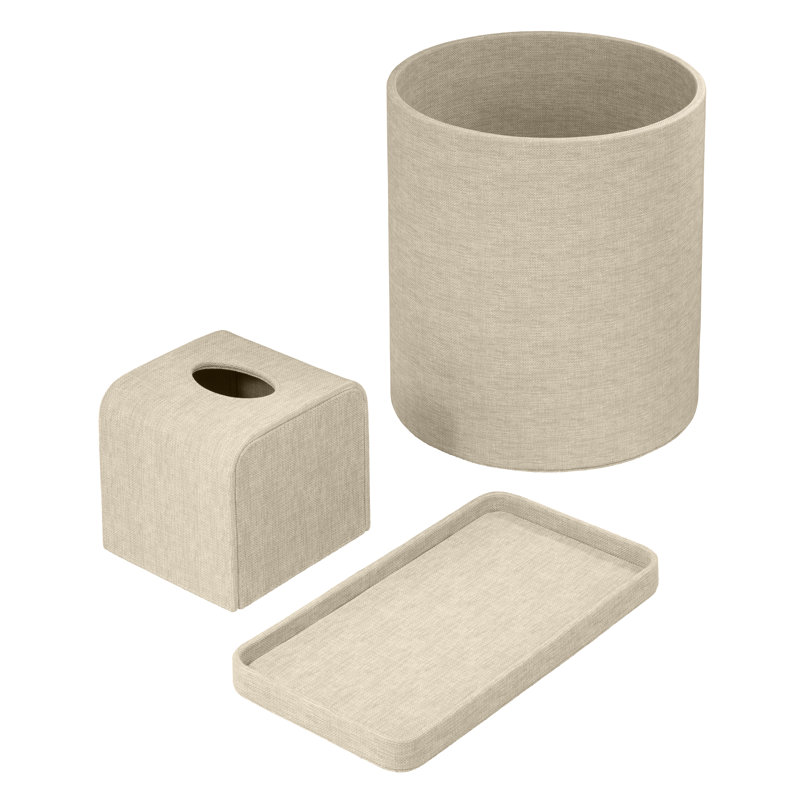 Pronto Tissue Box Cover, Beige