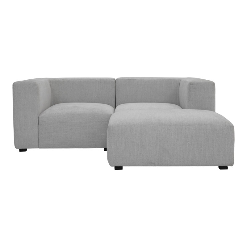 Canapé modulaire Romy Nook, Mélange de coton crème / mélange de lin / rayon