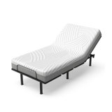 Pyle 8 Inch Twin Xl Bed Jacquard Mattress Gel Memory Foam Convoluted Foam For Adjustable Bed