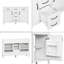 Meuble-lavabo moderne autoportant de 122 cm (48 po), meuble-lavabo composite avec 4 tiroirs, 2 portes et étagères réglables-2008113385