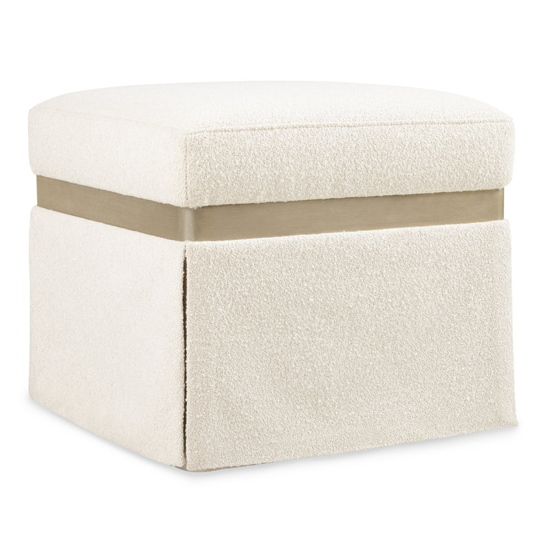 Melange Square Pouf