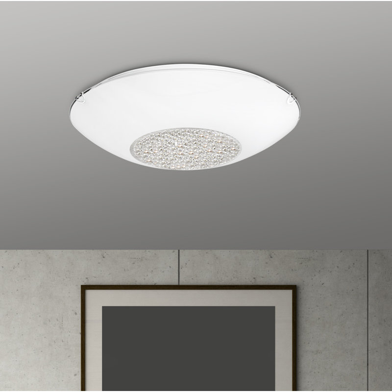 Era Flush Mount, 8cm H x 30cm W x 30cm D