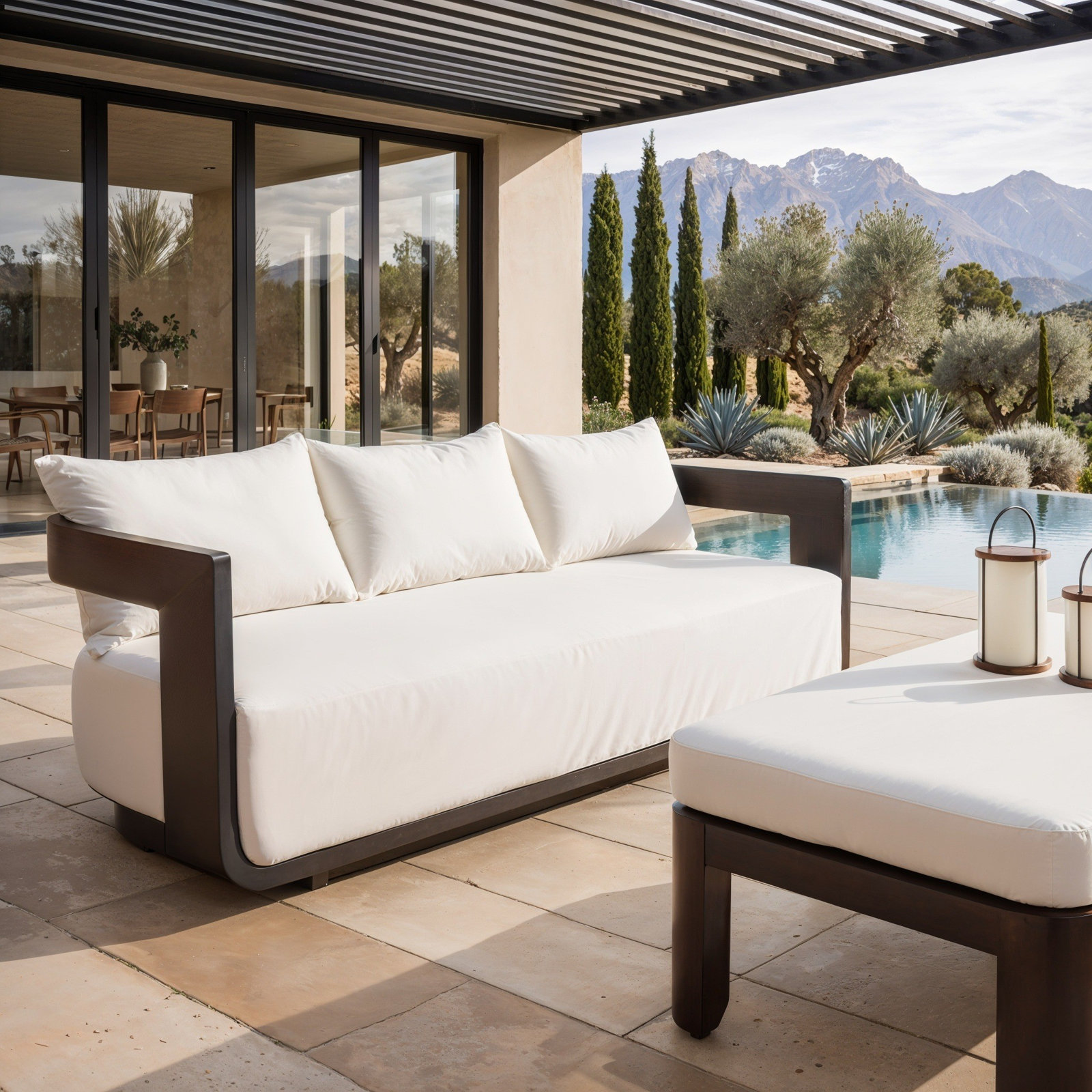 Johnny 84" Sunbrella® Patio Sofa