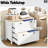 Lateral File Cabinet, Filing Cabinet With Adjustable Hanging Bar, Accent Cabinet