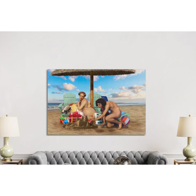 Sandcastle by José Luis Guerrero - No Frame Gallery-Wrapped Canvas Giclée on Canvas
