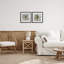 Reminiscent Floral Abstraction, ensemble de 2 reproductions encadrées sous verre, design par Liz Jardine-1697606320-1697606323