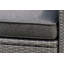 Stockholm Outdoor Chaise Lounge Set With Armchair- Rattan Garden Removable Cushions