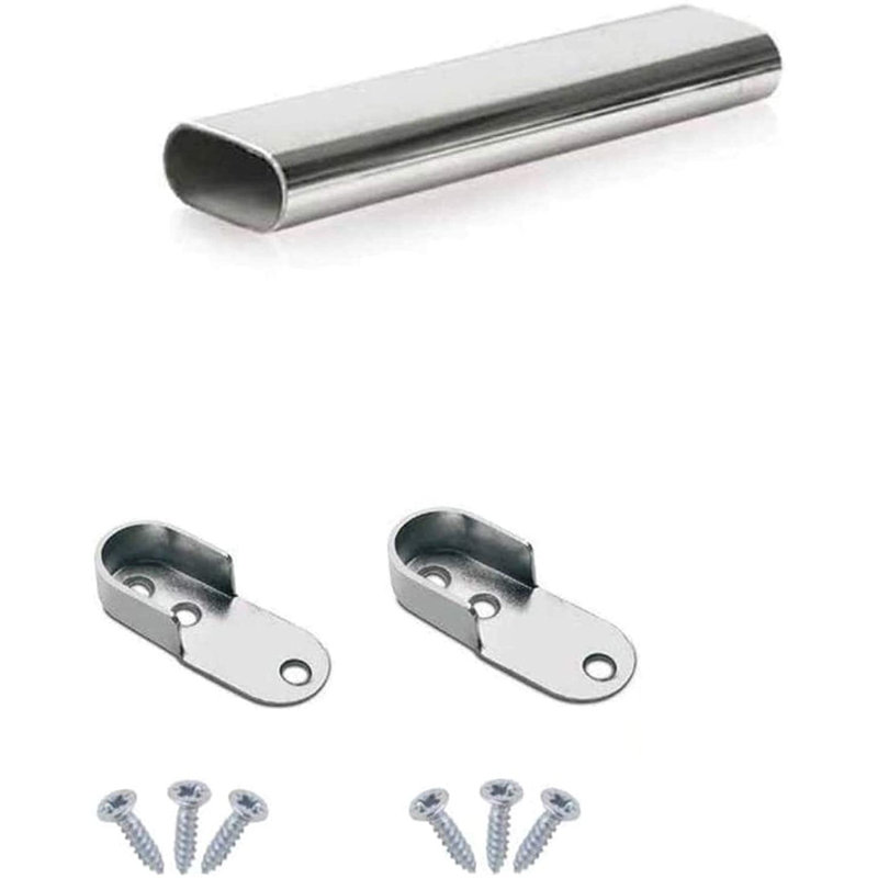 Kortney Metal Closet Rod, 100 cm