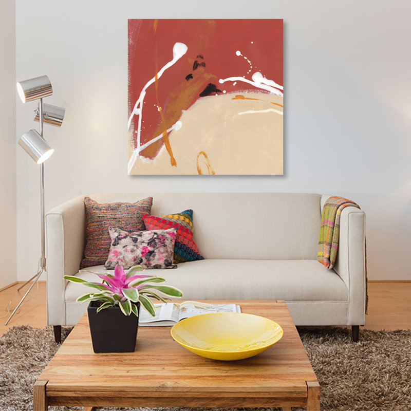 « moléculaire dynamics ii », reproduction sur toile, H 18 po x l 18 po x P 1,5 po, Toile tendue, Pas de tapis