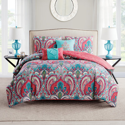 Ensemble de housse de couette réversible 4 pièces Casa Re’al