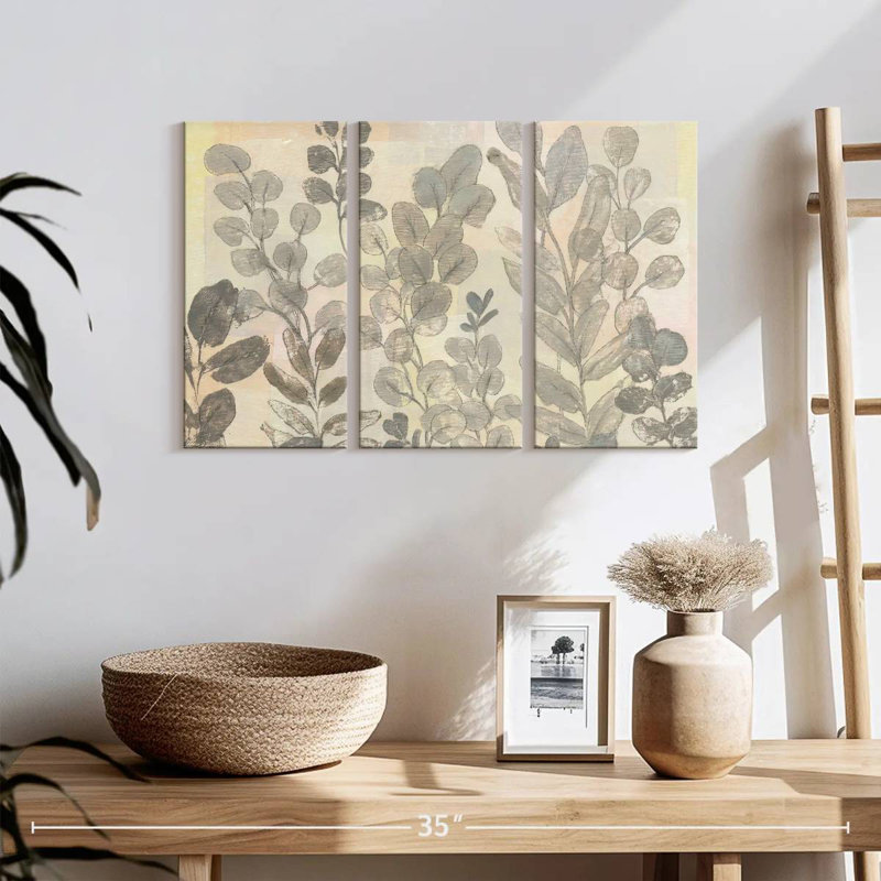 Leaf Pattern I, 14" H x 23" W