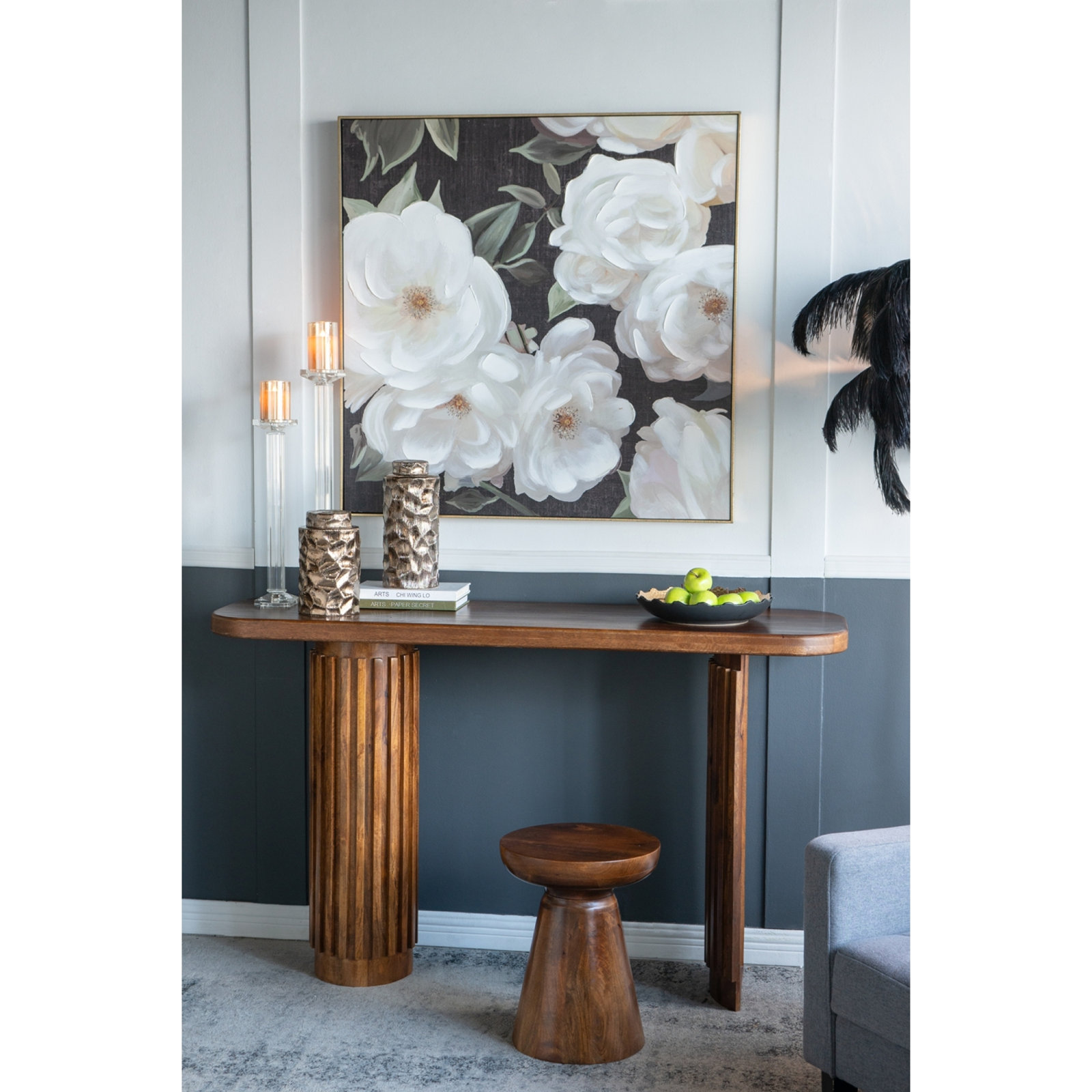 14" Acacia End Table