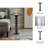Caledonia Tray Top End Table