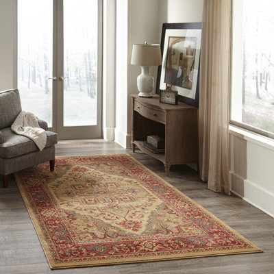 Tapis beige Gundars
