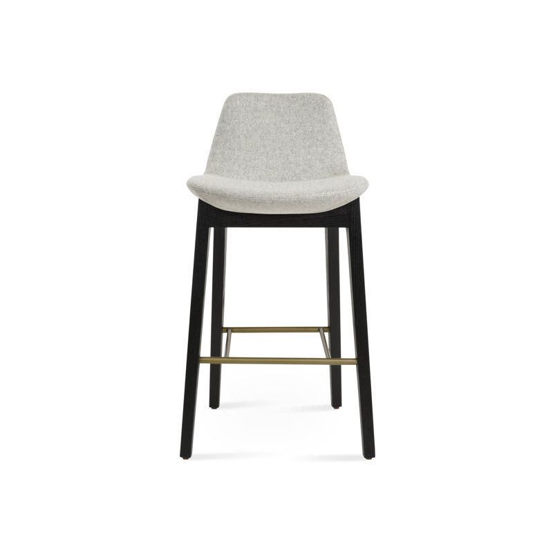 Pera HB Wood Counter, Counter Stool (24" Seat Height), D.red PPM