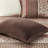 5 Piece Reversible Jacquard Bedspread Set Red Queen