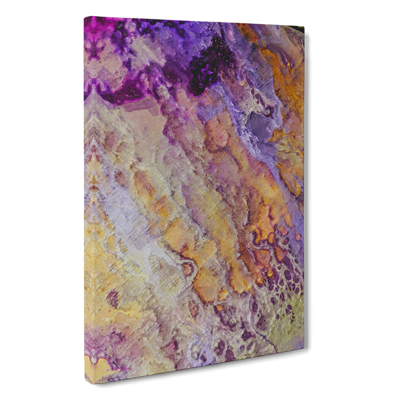 Raise Your Hands Abstract - Wrapped Canvas, 50cm H x 35cm W x 3cm D