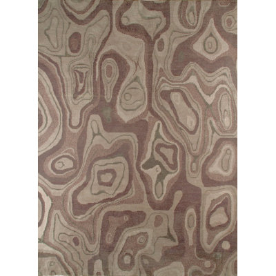 Gertie Wool Abstract Indoor Rug