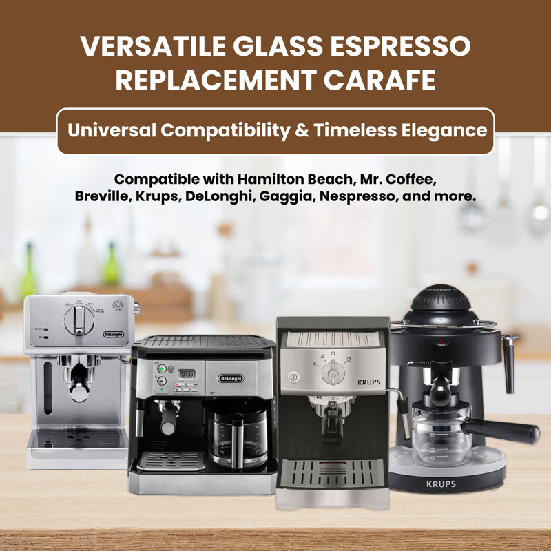 Universal Replacement Espresso Carafe