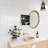 Recessed or Surface Mount Framed One Door Medicine Cabinet-90628772