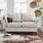 Loundin 50.4'' Upholstered Loveseat-17383717