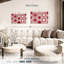 Motifs hexagonaux rouges Kerner-107723175