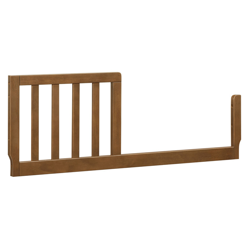 Mini Toddler Bed Conversion Kit, Walnut