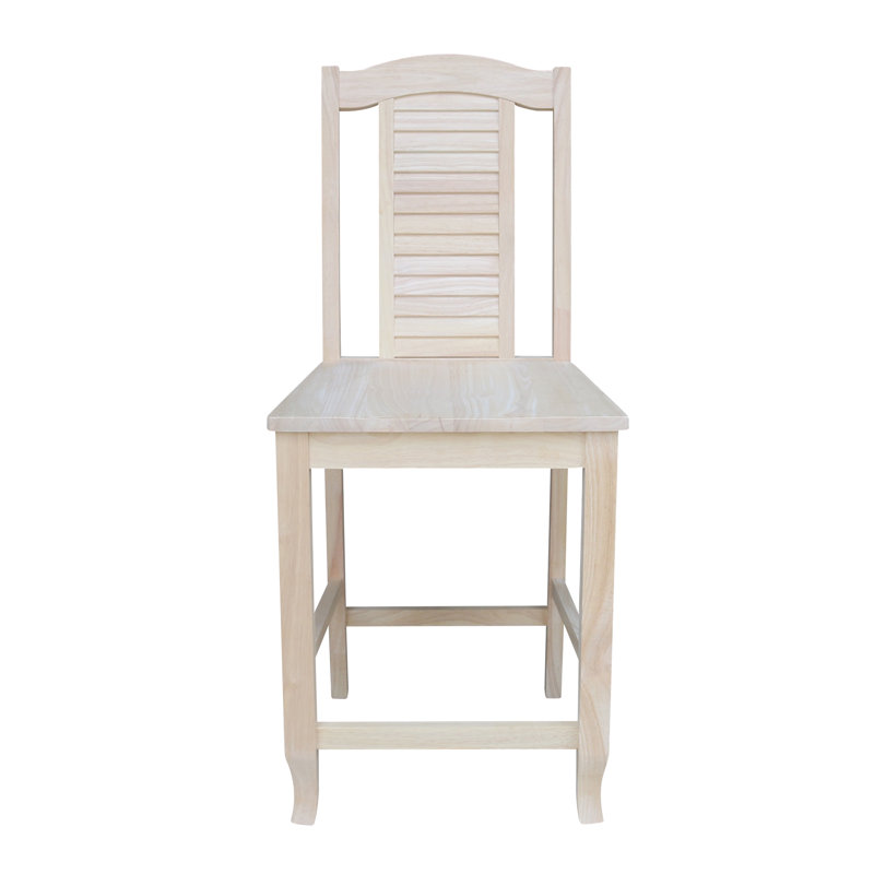 Tabouret de comptoir 24 po Aveanna, Sans finition / prêt à finir