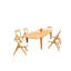 Surfliner Outdoor 7 - Piece Teak Dining Set