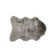 Asmat Gray Faux Sheepskin Fur Area Rug