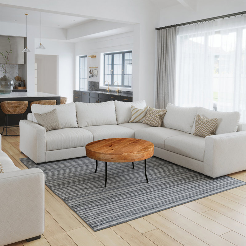 Jobany Solid Wood Top Single Coffee Table