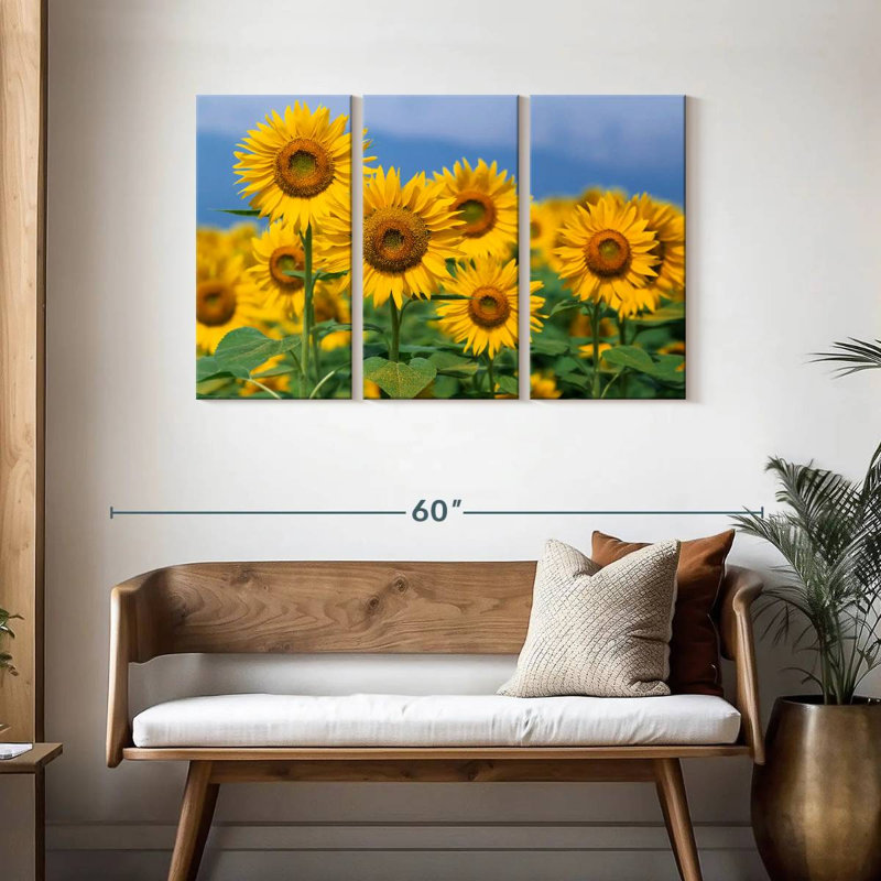 Harnek Honshu tournesols, H 28 po x l 45 po