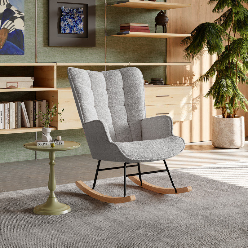 Rocking Chair, Grey