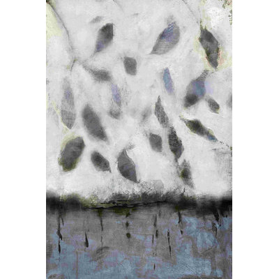 Falling up in Blue II by Judi Bagnato - Wrapped Canvas Print -  Winston Porter, 27C7DC96182C4783A18AEA3CB07D3A37