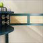 Table basse Bohemian Rattan Tablette inférieure pour les petits espaces