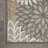 Gean Floral Gray/Ivory/Brown Indoor / Outdoor Area Rug-1650870192