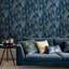 Floral Metallic Wallpaper Roll-729382647