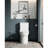 White Ceramic 1.1/1.6 Toilet, Elongated, Comfortable Height, & Construction , Ceramic, Height
